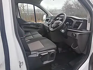 Used 2022 Ford Transit Custom Leader Crew Van Double Cab White - Interior and Exterior details 10