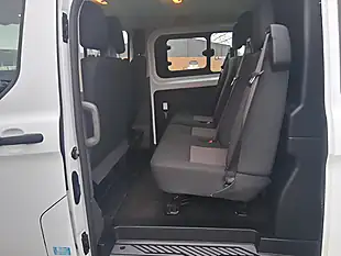 Used 2022 Ford Transit Custom Leader Crew Van Double Cab White - Interior and Exterior details 12