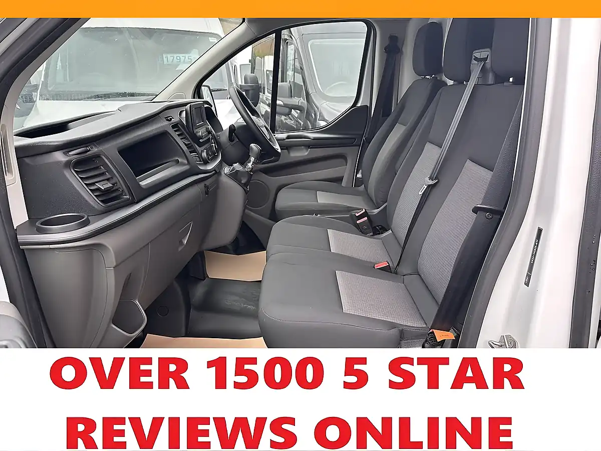 Used 2022 Ford Transit Custom Leader Frozen White (solid Paint) - Interior and Exterior details 2