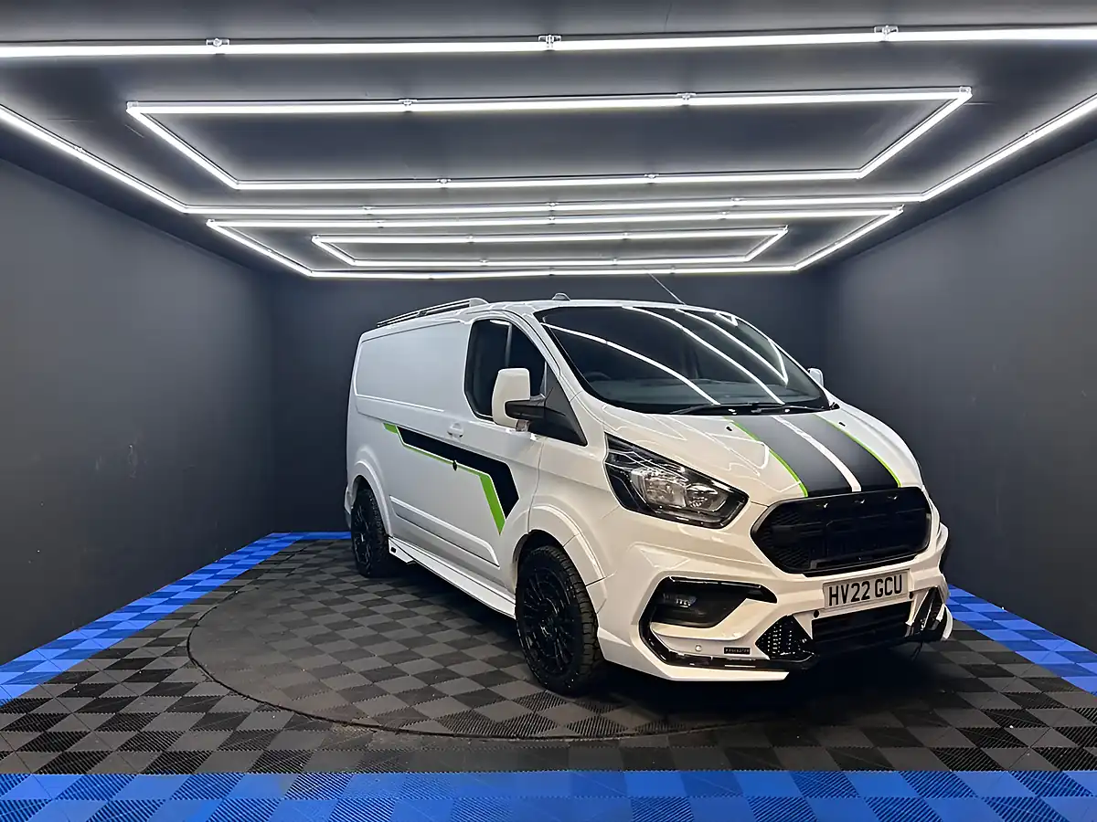 Used 2022 Ford Transit Custom Leader White - Interior and Exterior details 2