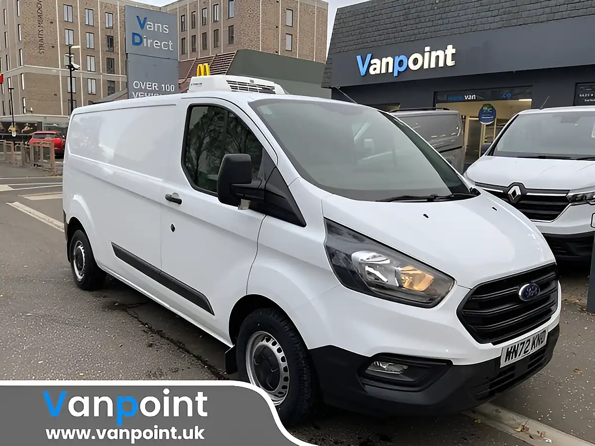 Used 2022 Ford Transit Custom Leader White - Front View