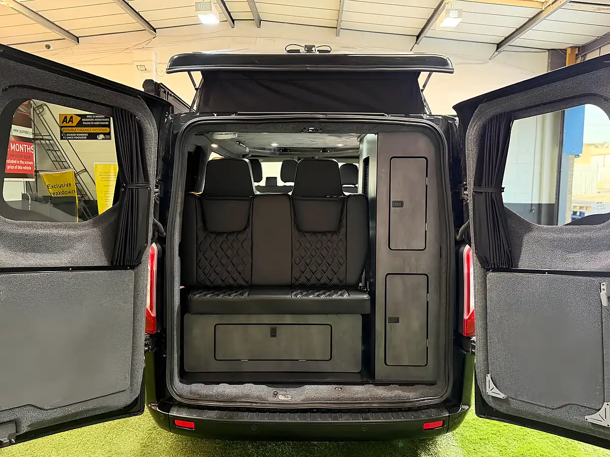 Used 2022 Ford Transit Custom Limited Black - Interior and Exterior details 13
