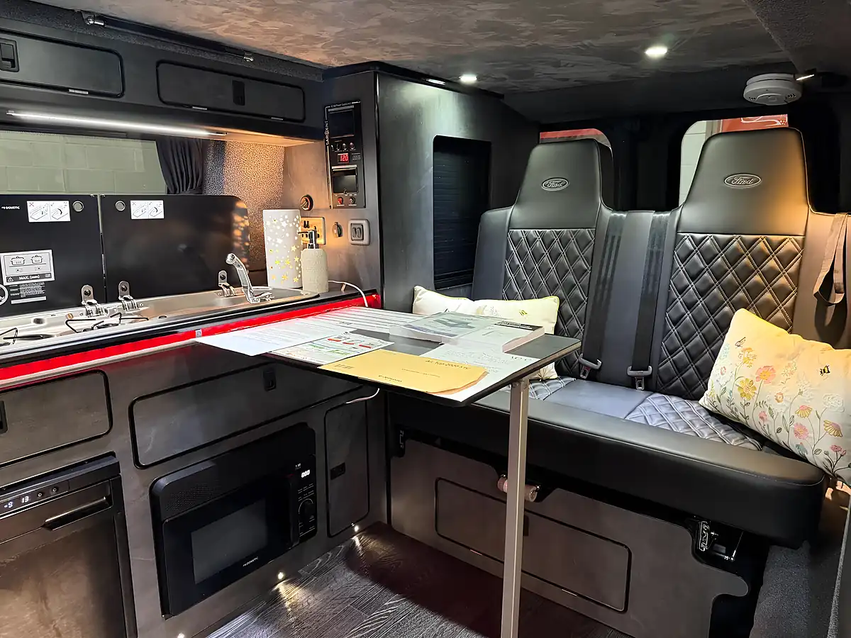 Used 2022 Ford Transit Custom Limited Black - Interior and Exterior details 14