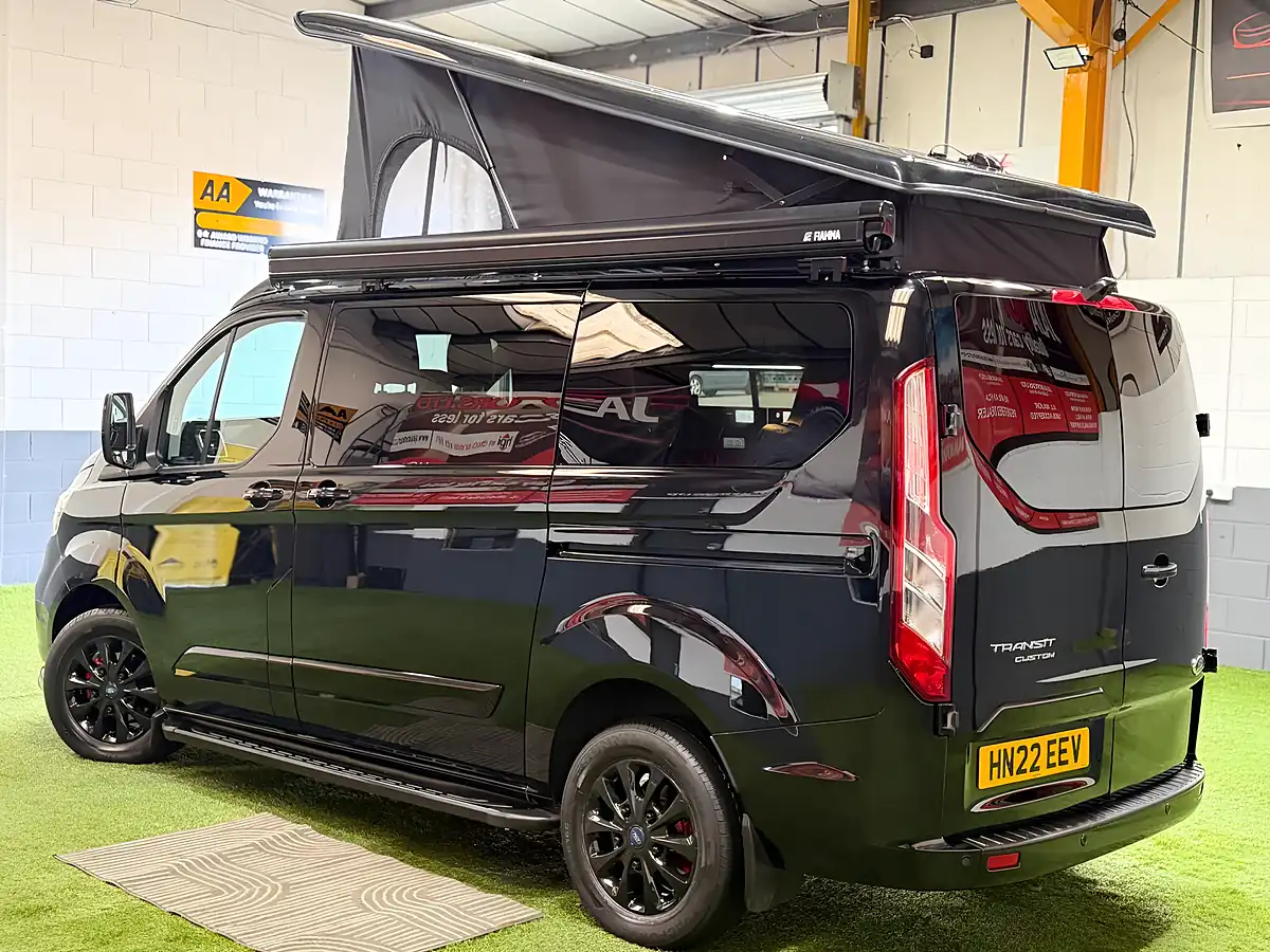 Used 2022 Ford Transit Custom Limited Black - Interior and Exterior details 4