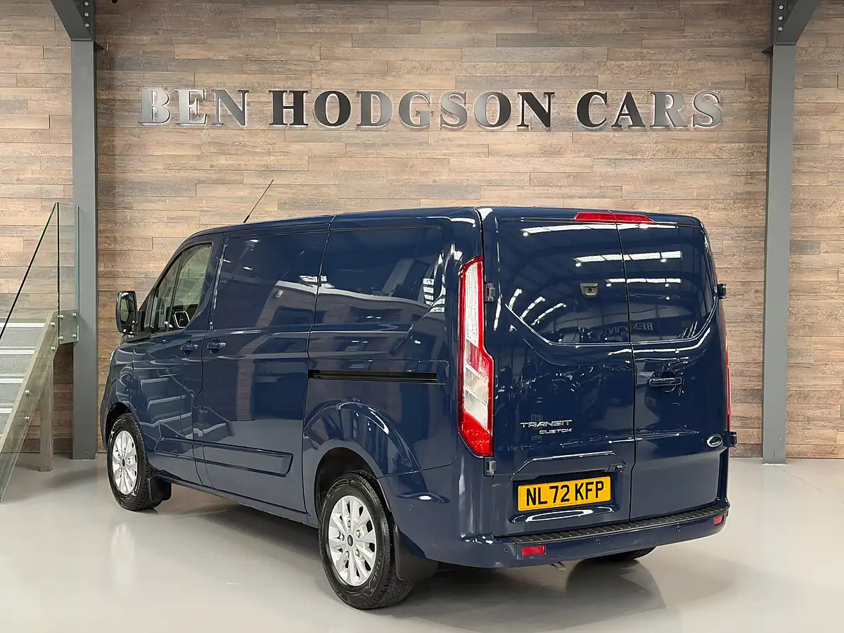 Used 2022 Ford Transit Custom Limited Blue - Interior and Exterior details 4