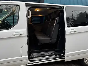 Used 2022 Ford Transit Custom Limited Crew Cab White - Interior and Exterior details 10