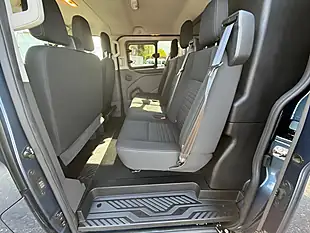 Used 2022 Ford Transit Custom Limited Crew Van Blue Metallic - Interior and Exterior details 12