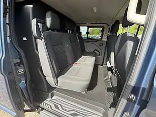 Used 2022 Ford Transit Custom Limited Crew Van Blue Metallic - Interior and Exterior details 13