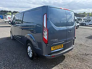 Used 2022 Ford Transit Custom Limited Crew Van Blue Metallic - Interior and Exterior details 5
