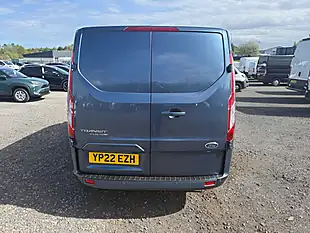 Used 2022 Ford Transit Custom Limited Crew Van Blue Metallic - Interior and Exterior details 6