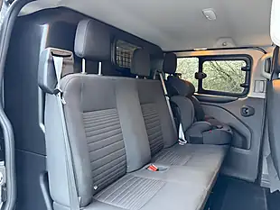 Used 2022 Ford Transit Custom Limited Crew Van Double Cab Grey - Interior and Exterior details 16