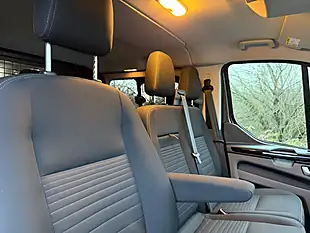 Used 2022 Ford Transit Custom Limited Crew Van Double Cab Grey - Interior and Exterior details 17