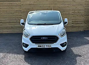 Used 2022 Ford Transit Custom Limited Crew Van Double Cab White - Interior and Exterior details 8
