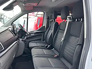 Used 2022 Ford Transit Custom Limited Crew Van Double Cab White - Interior and Exterior details 12