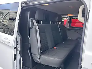 Used 2022 Ford Transit Custom Limited Crew Van Double Cab White - Interior and Exterior details 13
