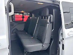 Used 2022 Ford Transit Custom Limited Crew Van Double Cab White - Interior and Exterior details 14