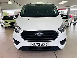 Used 2022 Ford Transit Custom Limited Crew White - Interior and Exterior details 2
