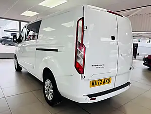 Used 2022 Ford Transit Custom Limited Crew White - Interior and Exterior details 3