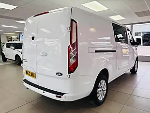Used 2022 Ford Transit Custom Limited Crew White - Interior and Exterior details 7