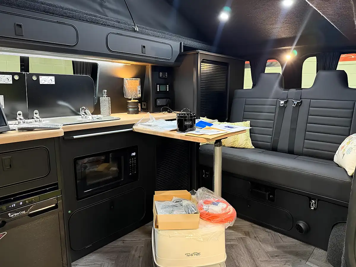 Used 2022 Ford Transit Custom Limited Edition Black - Interior and Exterior details 4