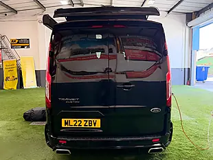 Used 2022 Ford Transit Custom Limited Edition Black - Interior and Exterior details 6