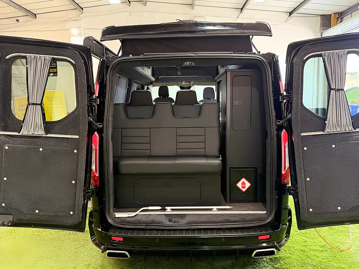 Used 2022 Ford Transit Custom Limited Edition Black - Interior and Exterior details 8