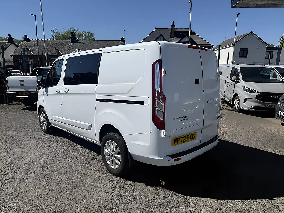 Used 2022 Ford Transit Custom Limited Frozen White (solid Colour) - Interior and Exterior details 3