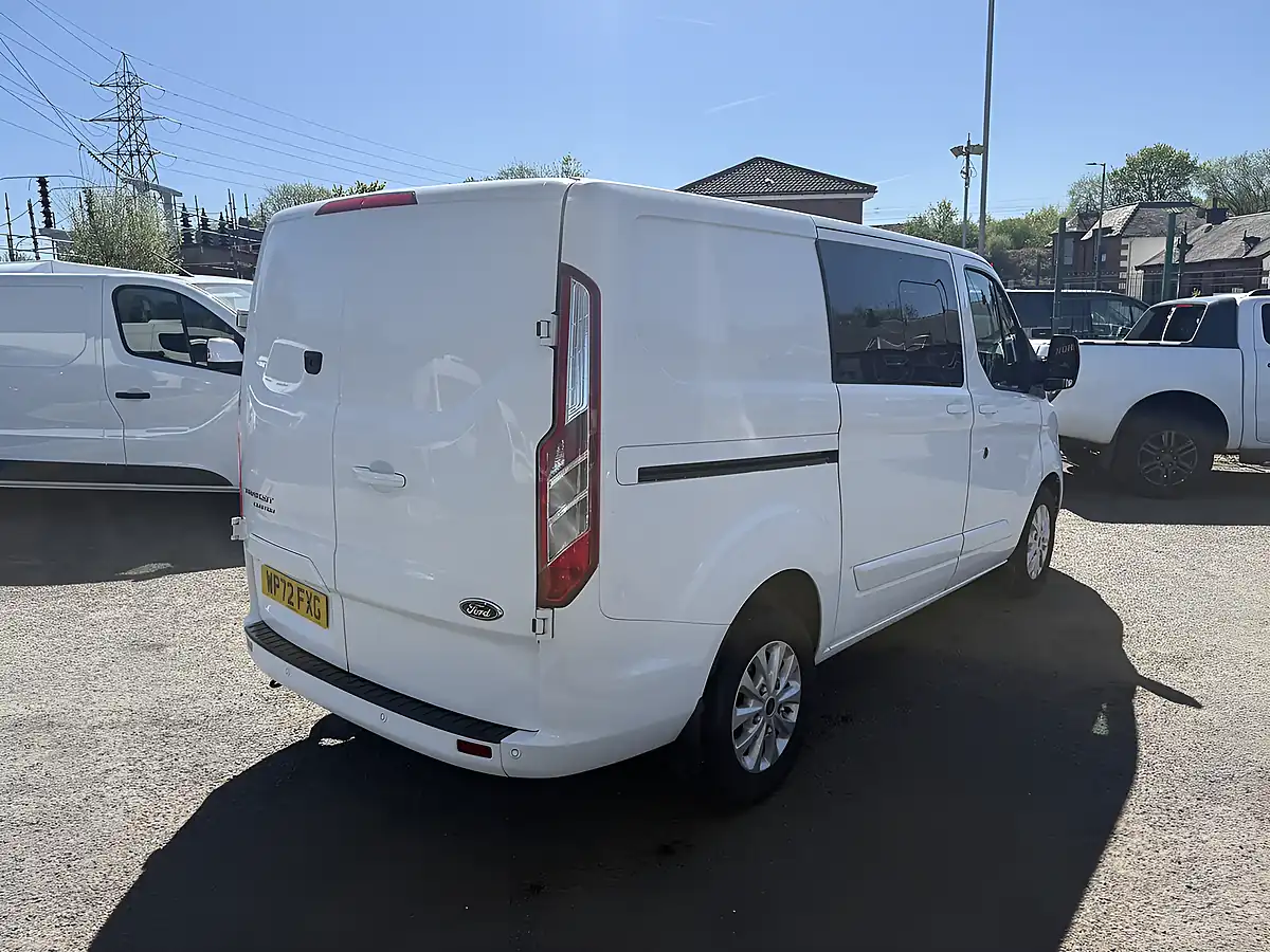 Used 2022 Ford Transit Custom Limited Frozen White (solid Colour) - Interior and Exterior details 4