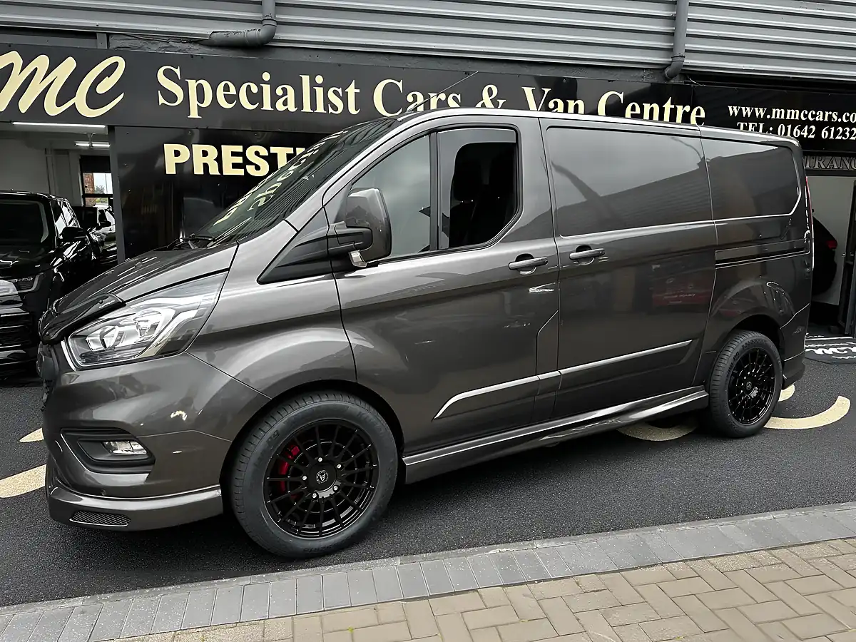 Used 2022 Ford Transit Custom Limited Grey - Front View