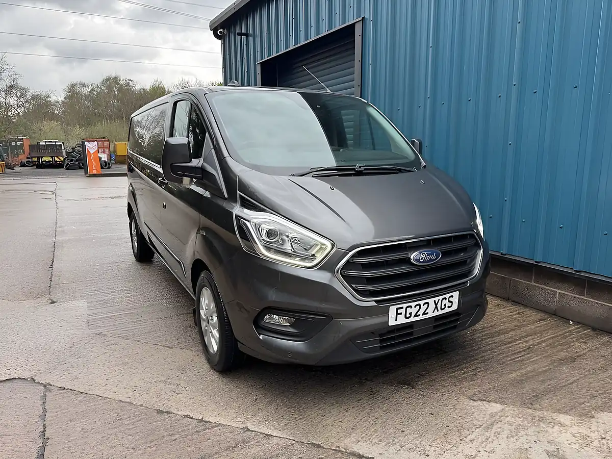 Used 2022 Ford Transit Custom Limited Grey - Front View