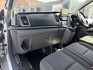 Used 2022 Ford Transit Custom Limited L1 H1 (swb) Moondust Silver - Interior and Exterior details 12