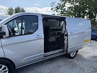 Used 2022 Ford Transit Custom Limited L1 H1 (swb) Moondust Silver - Interior and Exterior details 17