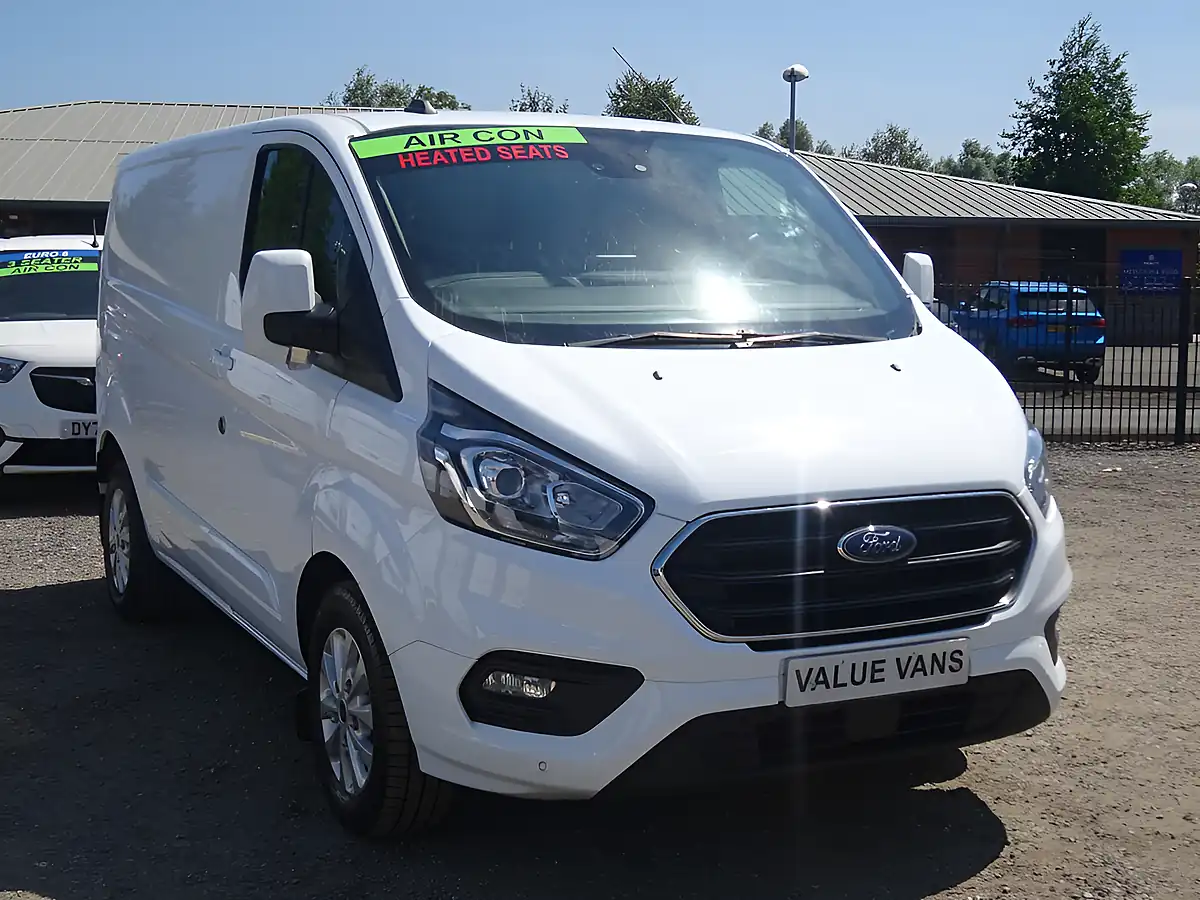 Used 2022 Ford Transit Custom Limited L1 H1 (swb) White - Interior and Exterior details 2