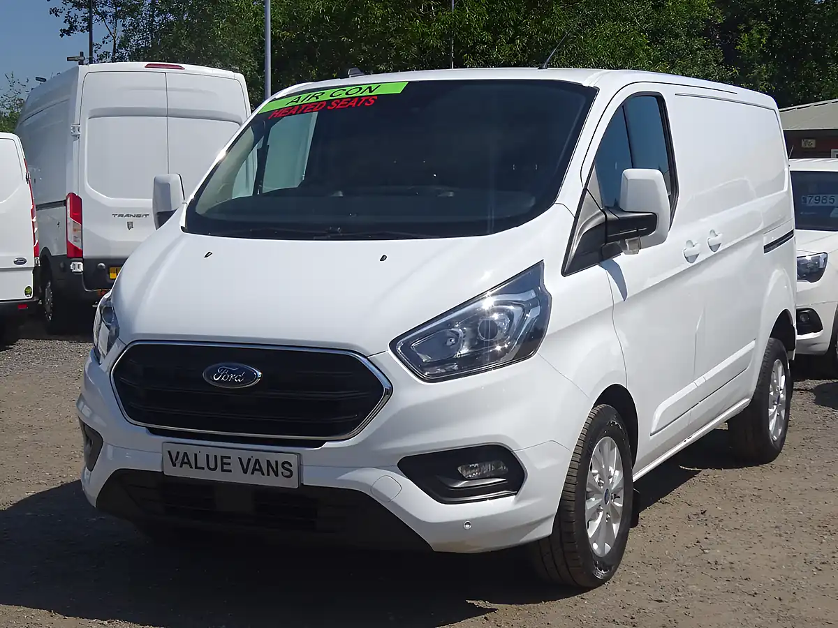 Used 2022 Ford Transit Custom Limited L1 H1 (swb) White - Interior and Exterior details 4