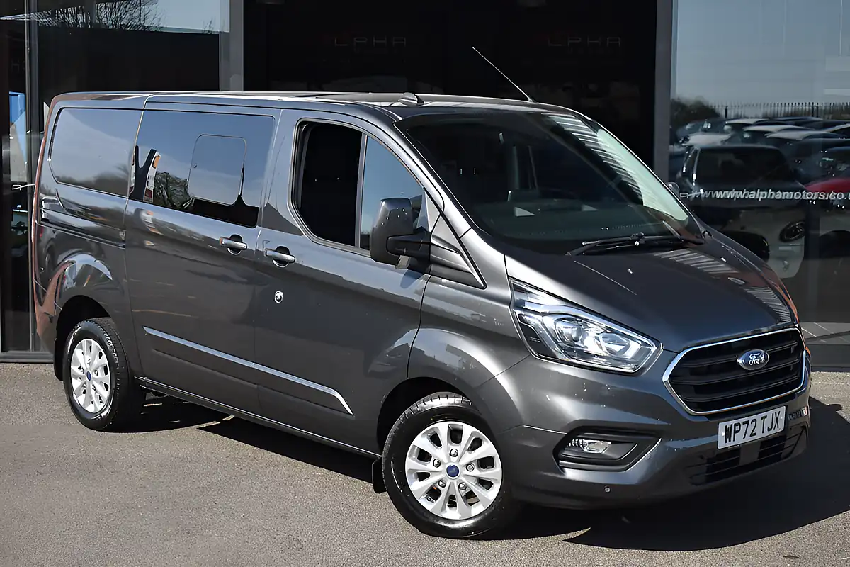 Used 2022 Ford Transit Custom Limited Magnetic Grey - Front View