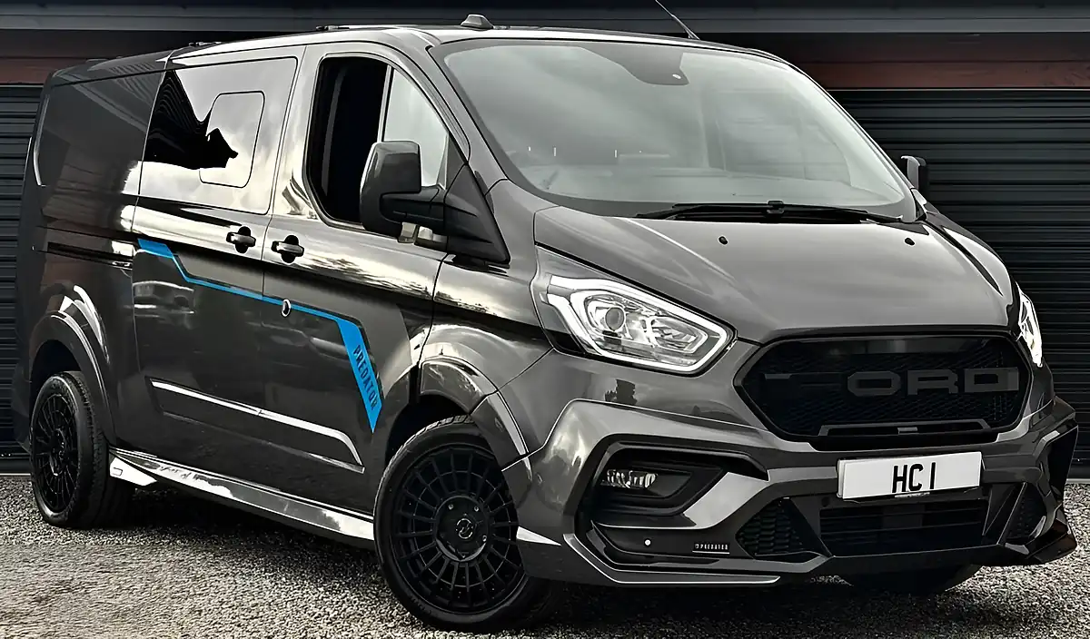 Used 2022 Ford Transit Custom Limited Magnetic Grey - Front View