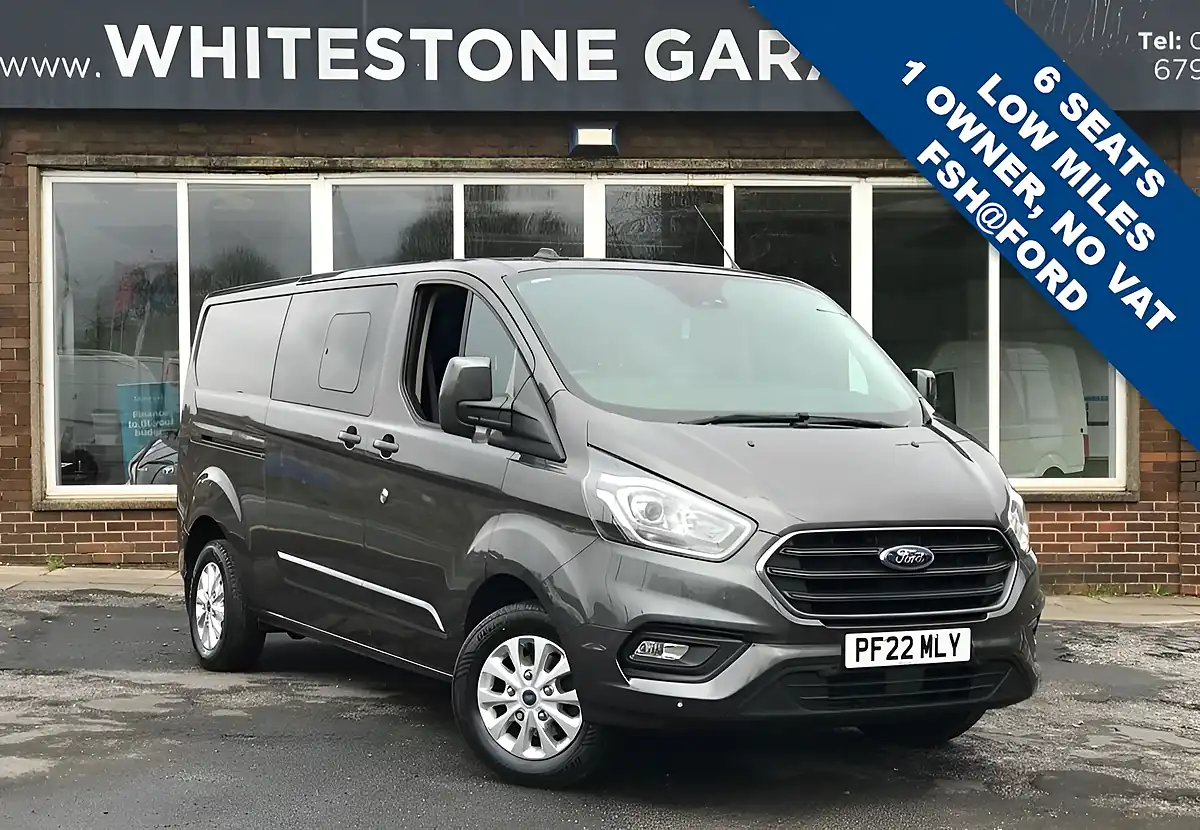 Used 2022 Ford Transit Custom Limited Magnetic Grey - Front View
