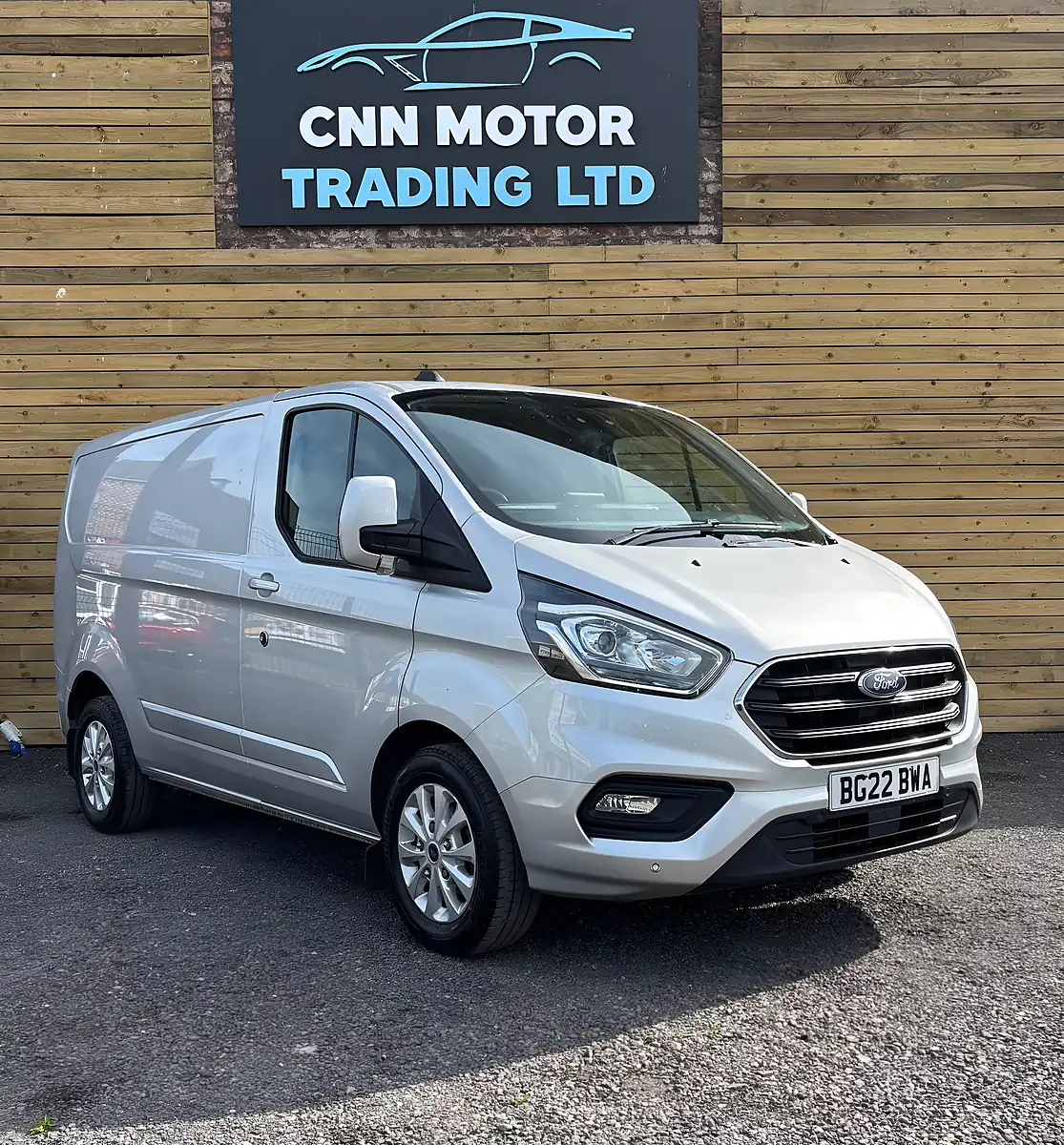 Used 2022 Ford Transit Custom Limited Moondust Silver - Front View