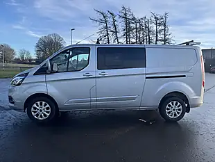 Used 2022 Ford Transit Custom Limited Moondust Silver - Interior and Exterior details 4