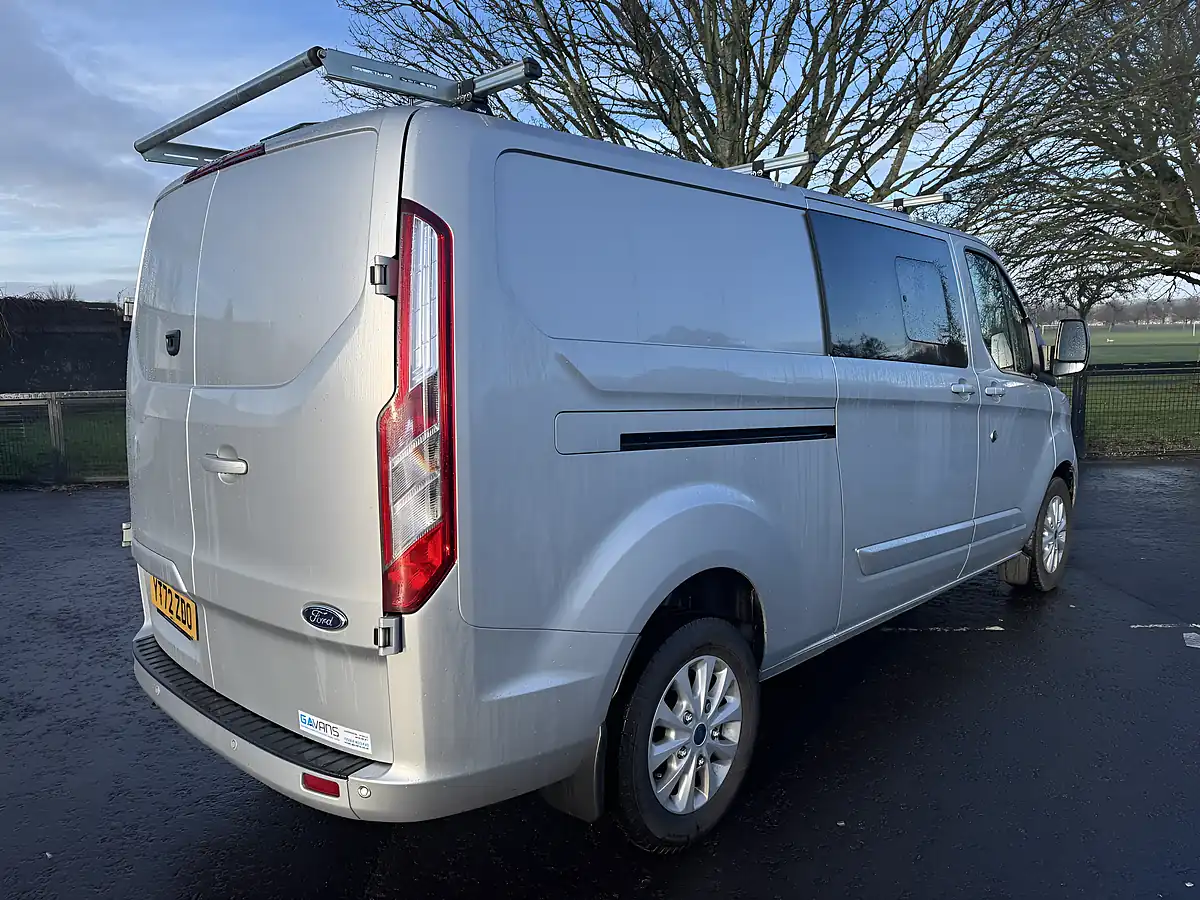 Used 2022 Ford Transit Custom Limited Moondust Silver - Interior and Exterior details 7