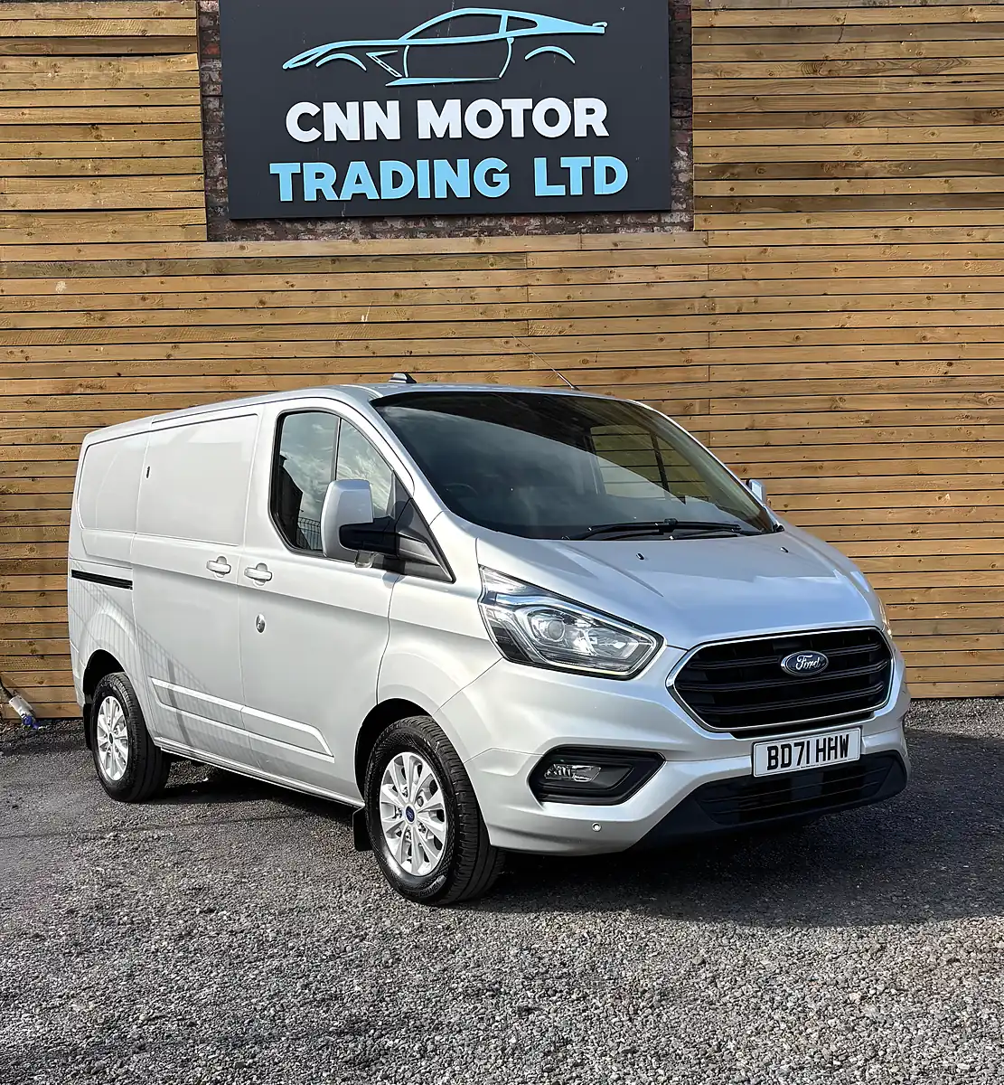Used 2022 Ford Transit Custom Limited Moondust Silver - Front View