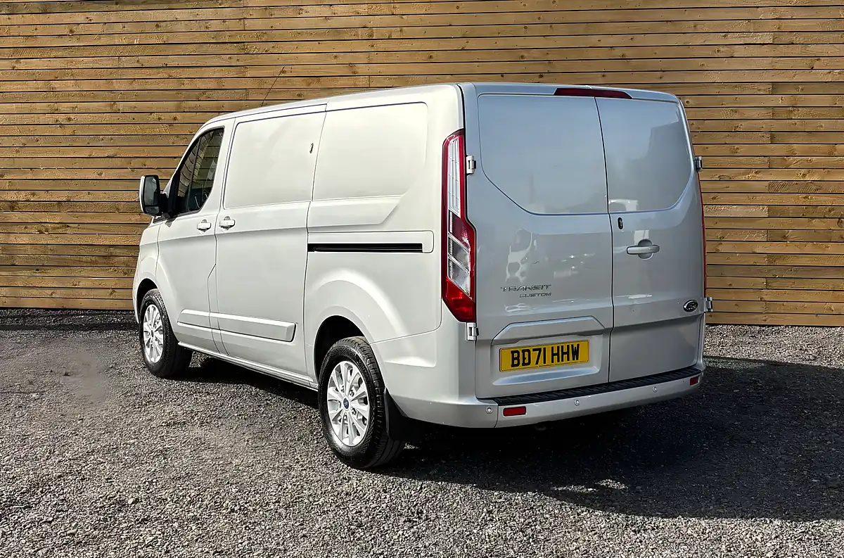 Used 2022 Ford Transit Custom Limited Moondust Silver - Interior and Exterior details 9