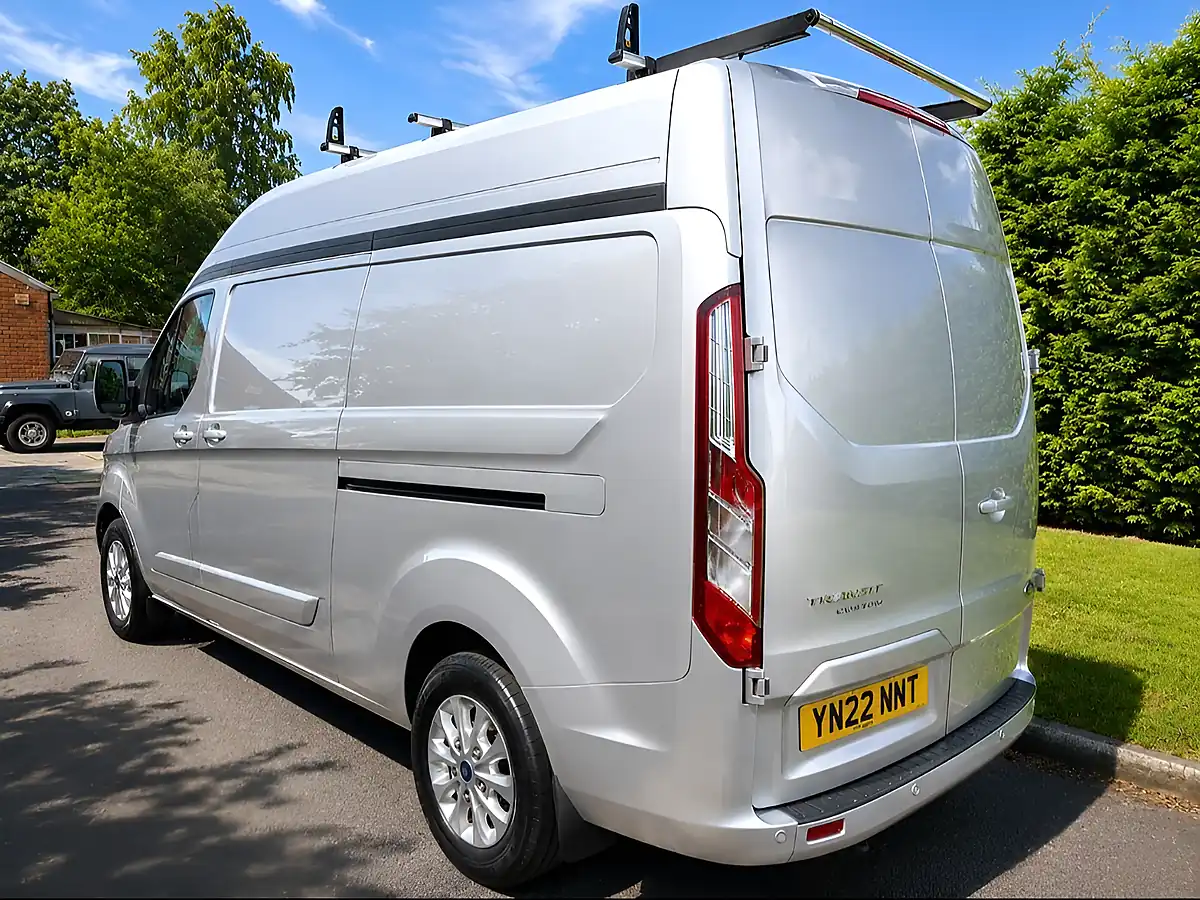 Used 2022 Ford Transit Custom Limited Moondust Silver - Interior and Exterior details 7