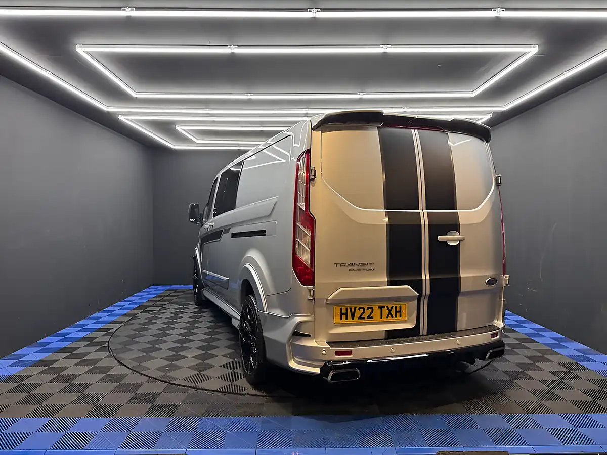 Used 2022 Ford Transit Custom Limited Moondust Silver - Interior and Exterior details 19