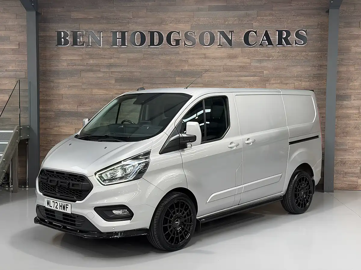 Used 2022 Ford Transit Custom Limited Moondust Silver - Front View