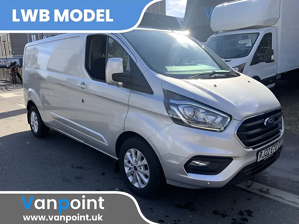 Used 2022 Ford Transit Custom Limited Silver - Front View