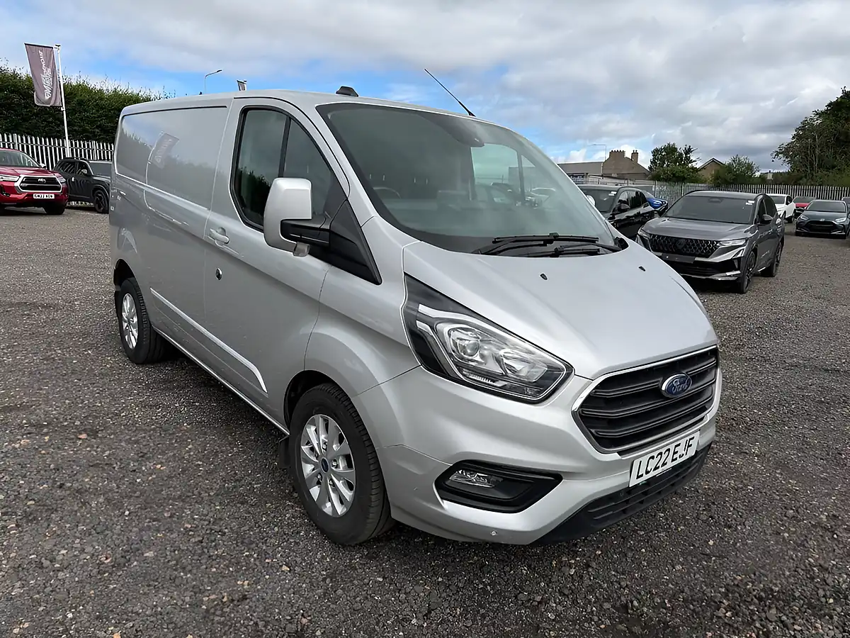 Used 2022 Ford Transit Custom Limited Silver - Front View