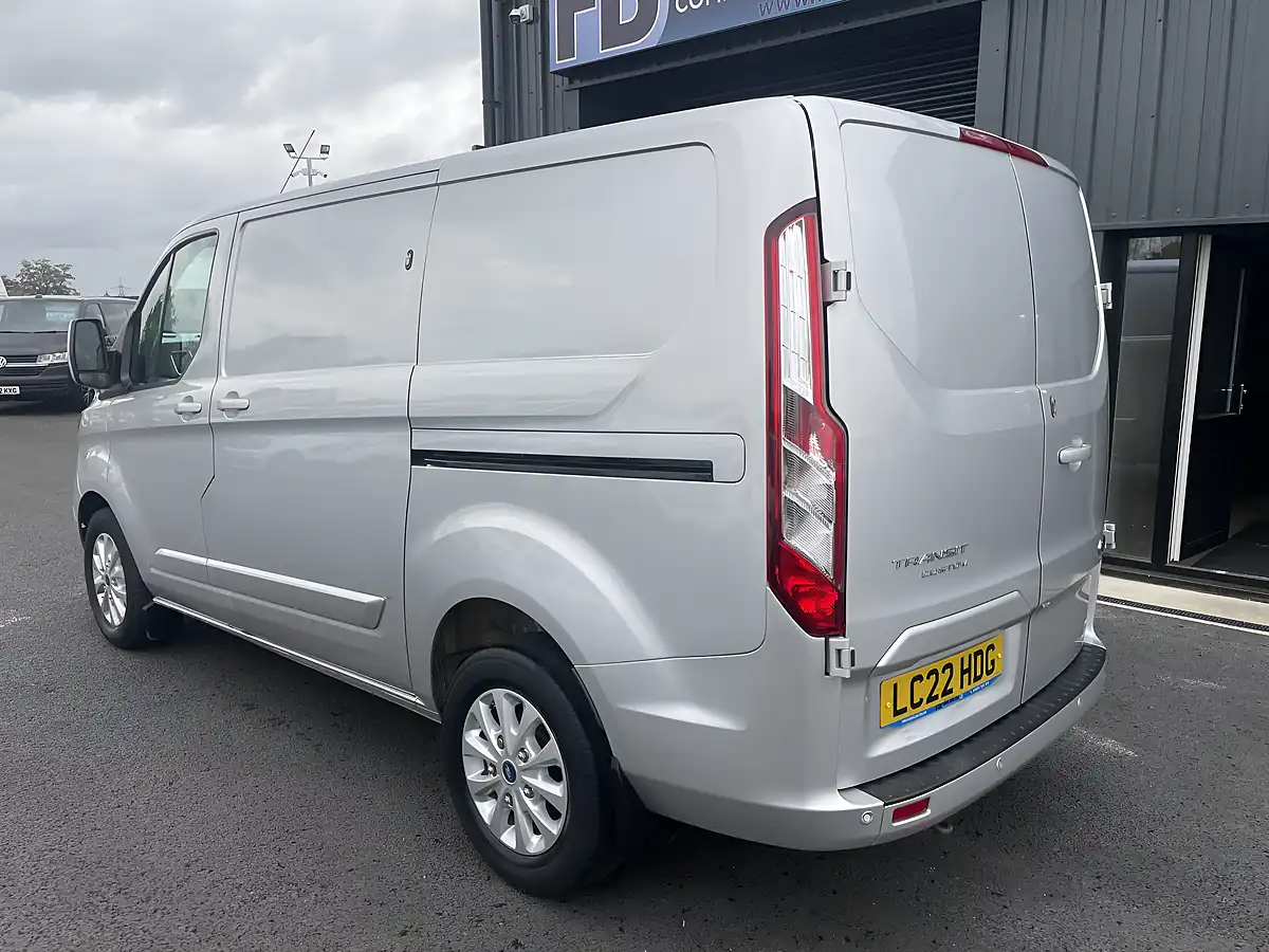 Used 2022 Ford Transit Custom Limited Swb Silver - Interior and Exterior details 7