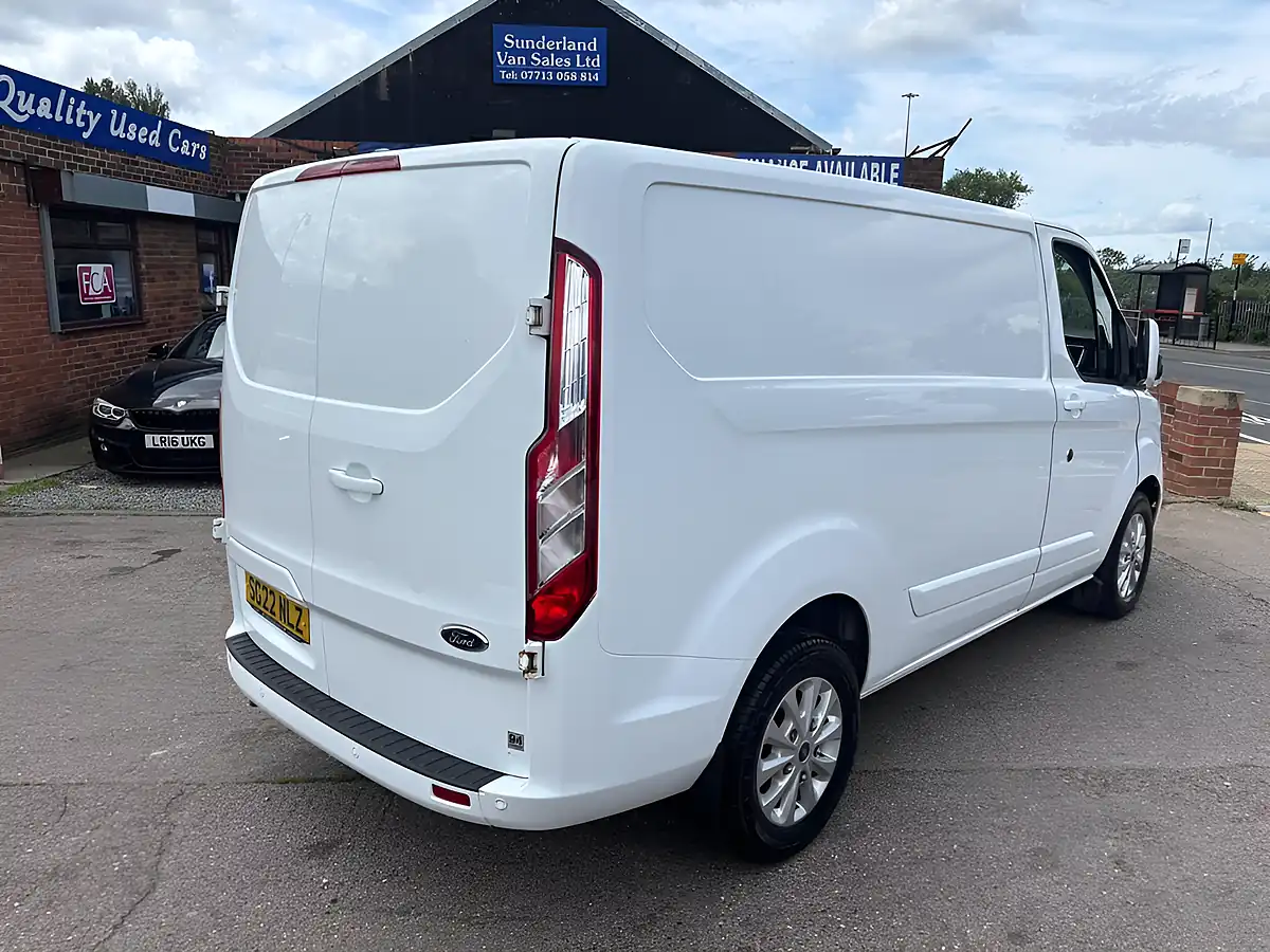 Used 2022 Ford Transit Custom Limited White - Interior and Exterior details 13