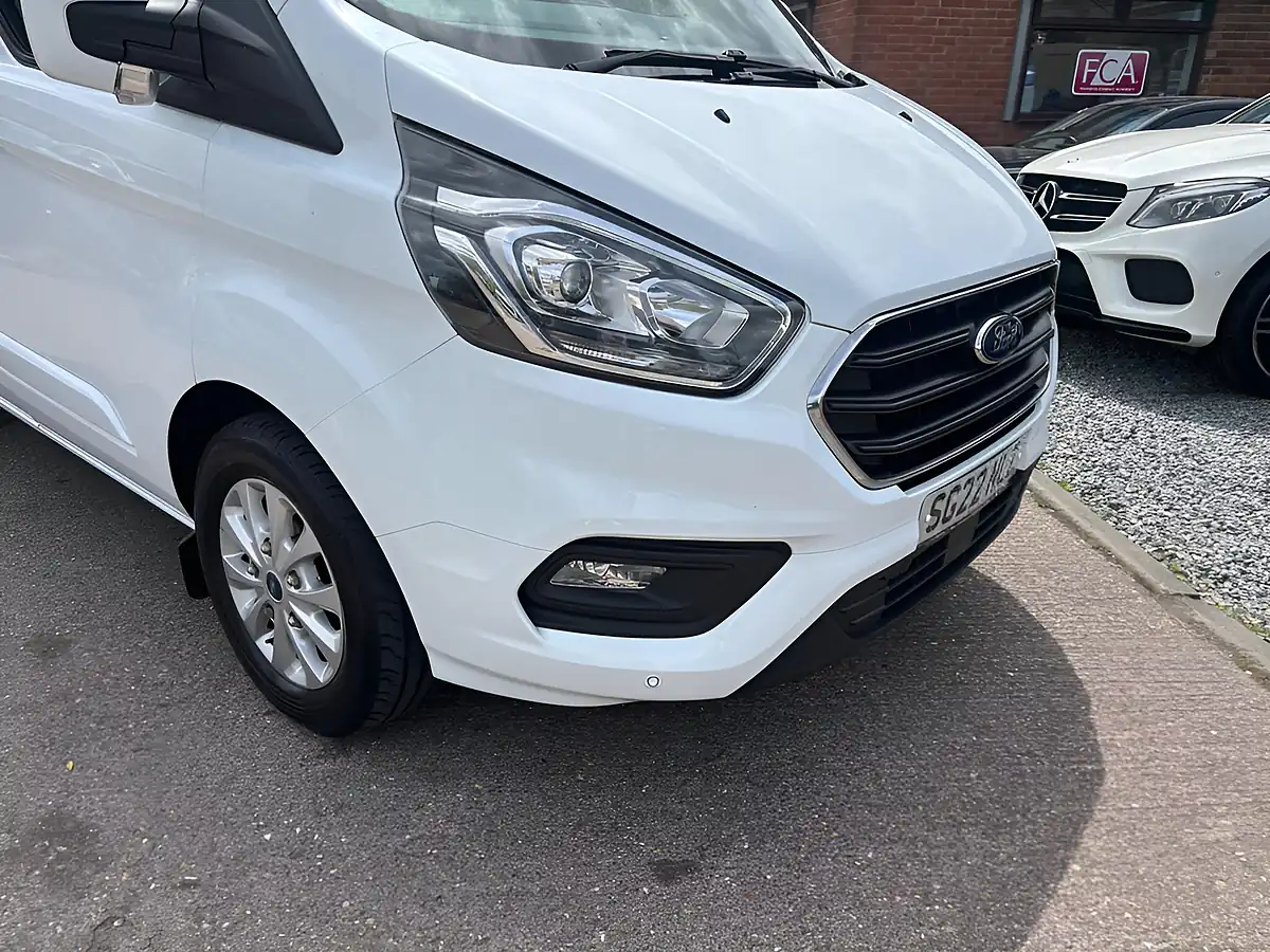 Used 2022 Ford Transit Custom Limited White - Interior and Exterior details 2
